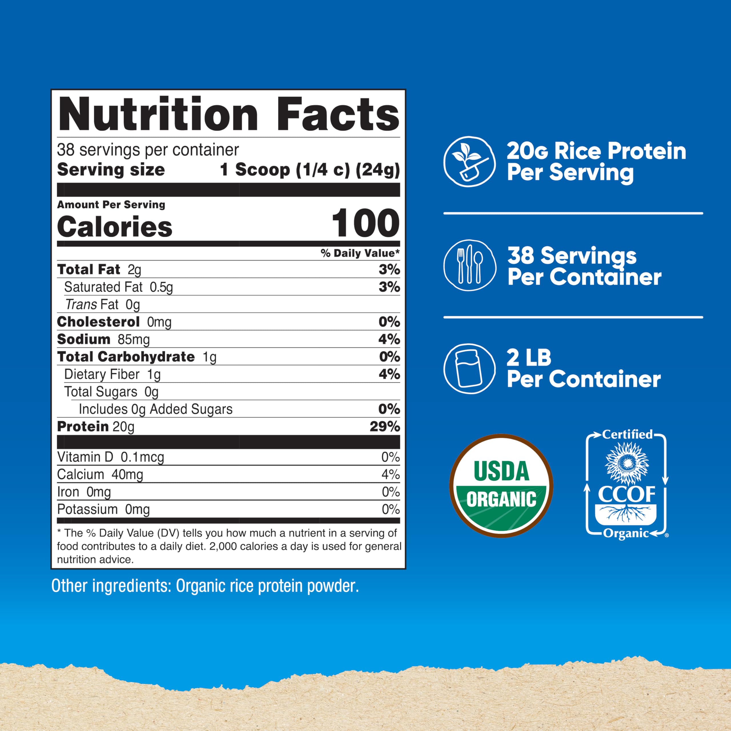 Nutricost Rice Protein Powder in shaker shows easy smooth blending.