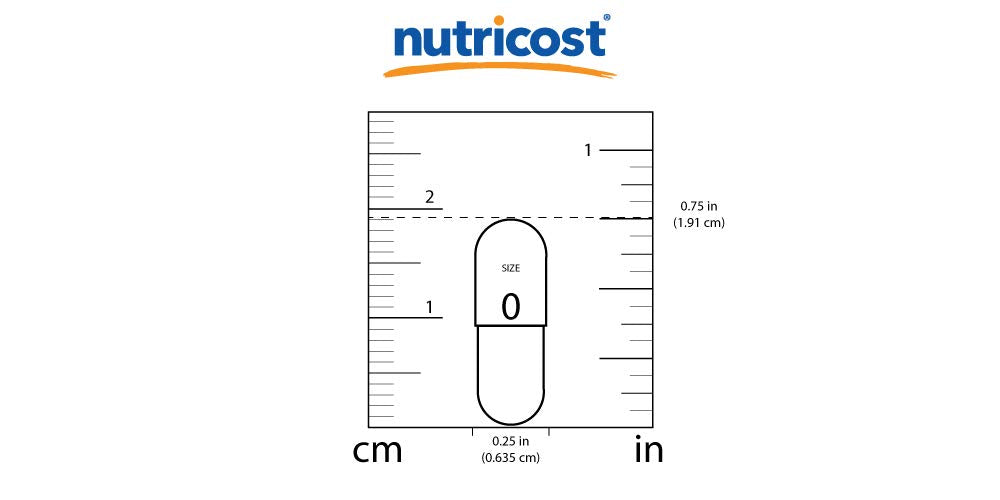 Nutricost Ox Bile capsules pour shot suggests easy daily dosing.
