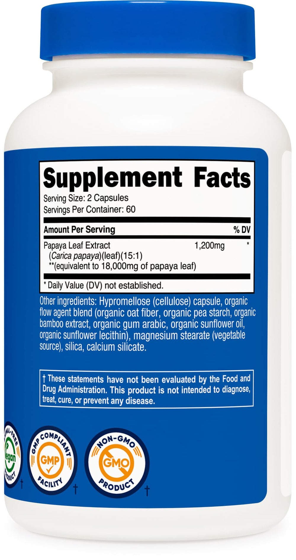 Nutricost facility image indicating FDA-registered, GMP-compliant production