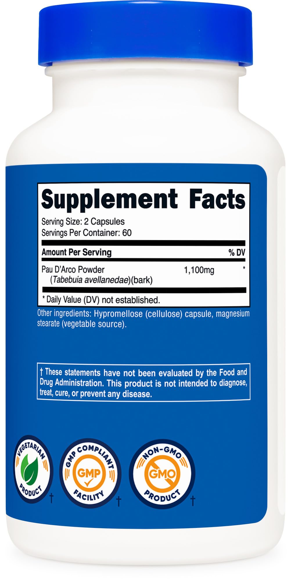 Nutricost vegetarian capsules provide a convenient option for daily herbal routines.