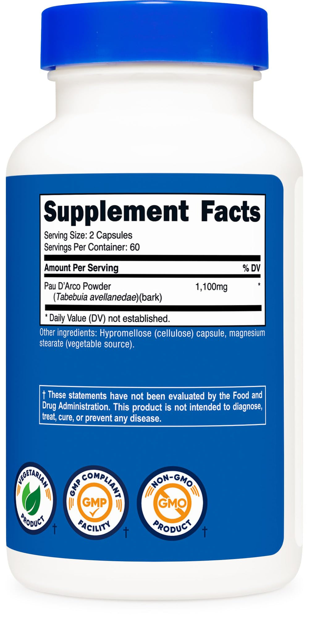Nutricost vegetarian capsules provide a convenient option for daily herbal routines.