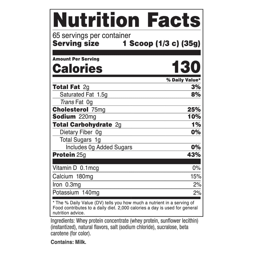 Nutricost pineapple whey protein powder scoop for easy post-workout shakes.