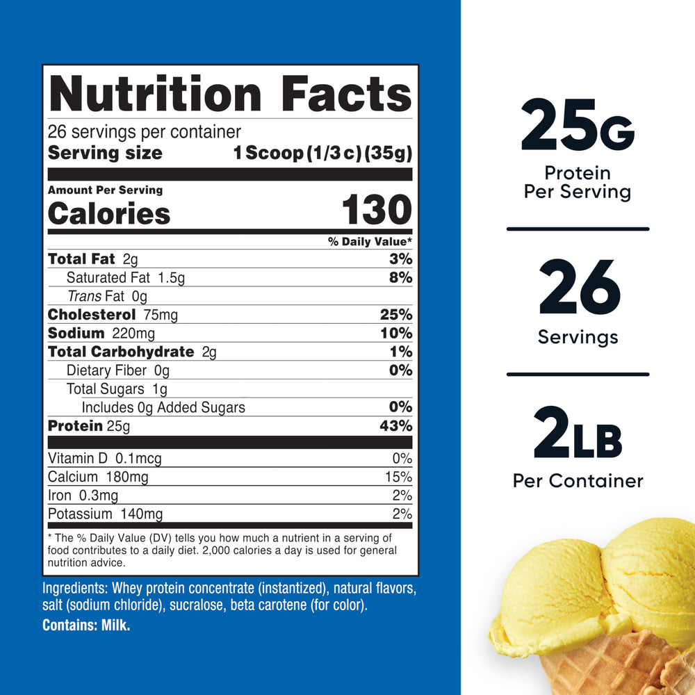 Nutricost pineapple whey protein scoop ready to measure your daily protein.