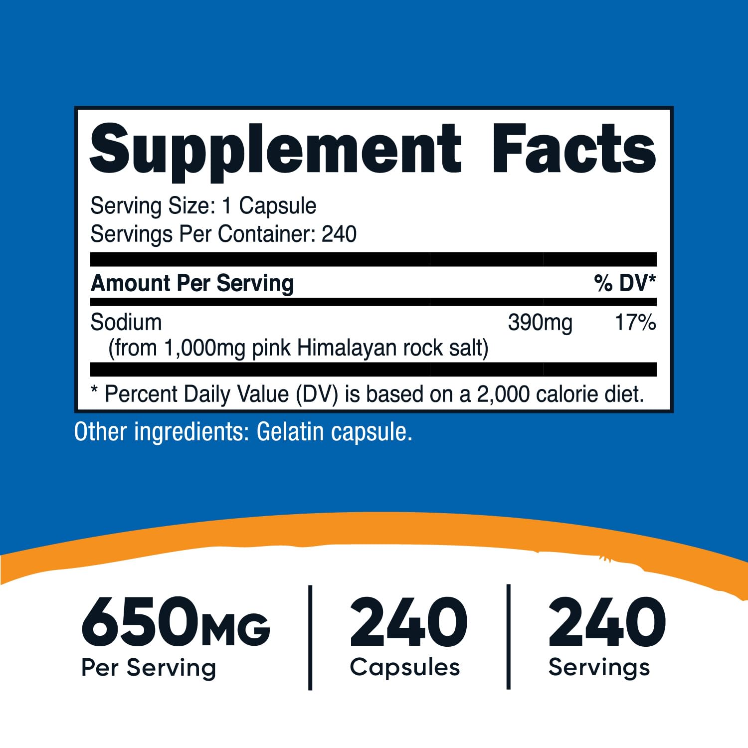 Nutricost capsules in hand, convenient one-capsule serving for daily use.