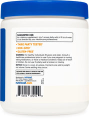 Nutricost gluten-free non-GMO label on bottle.