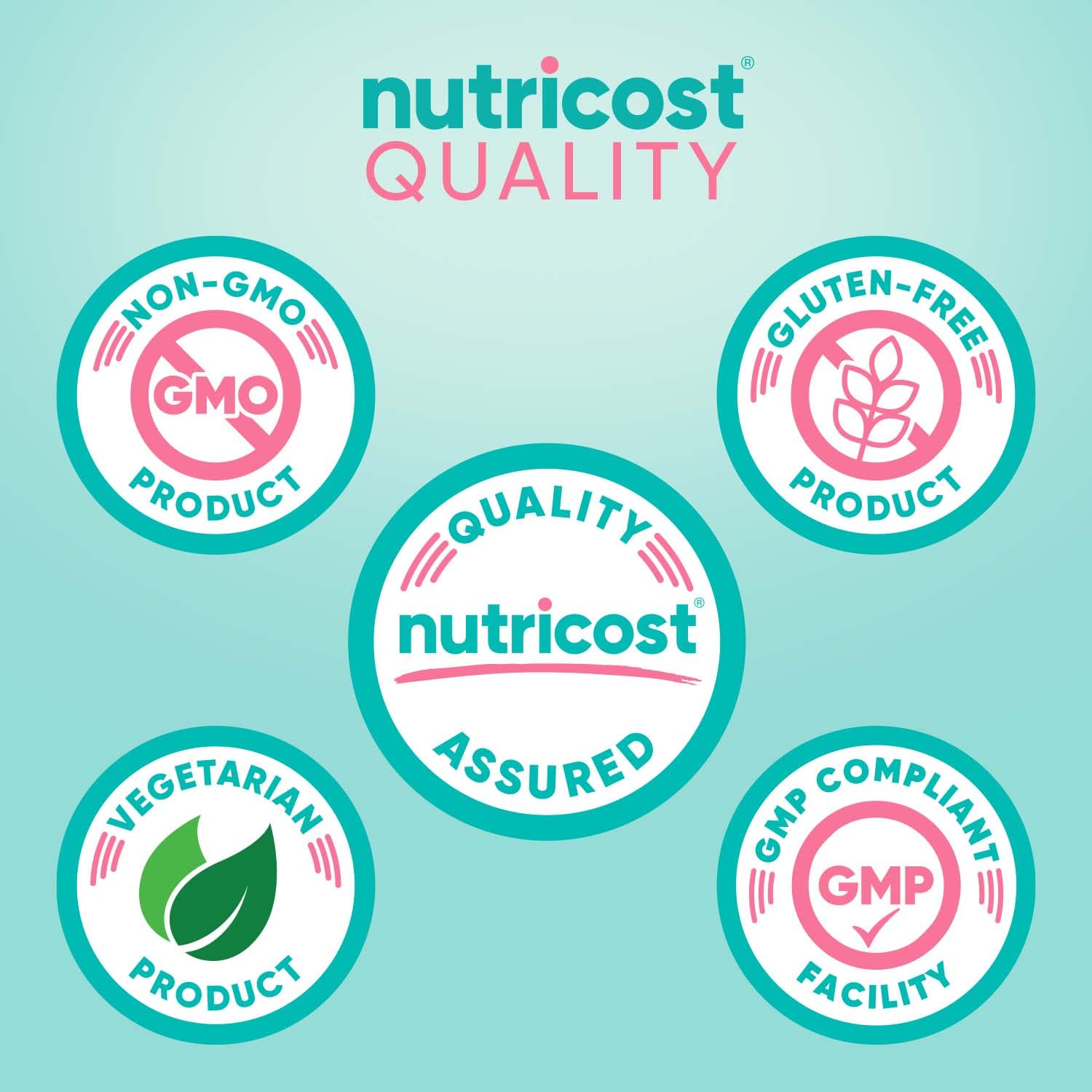 Close-up of Nutricost Blue Raspberry label signaling flavor and quality.
