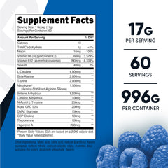 Nutricost Pre-X Xtreme scoop inside bottle shows convenient serving for workouts