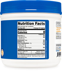 Nutricost psyllium husk powder in a shaker with smoothie shows convenient use.