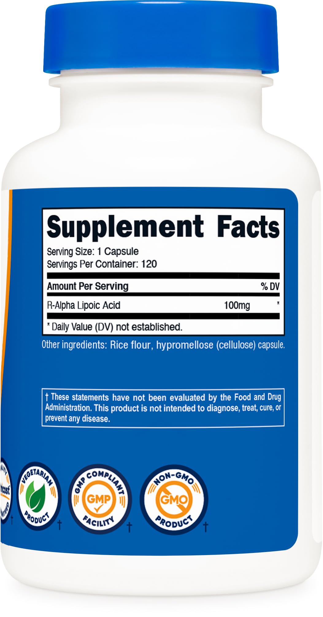 Nutricost third-party tested seal indicates independent verification of content.