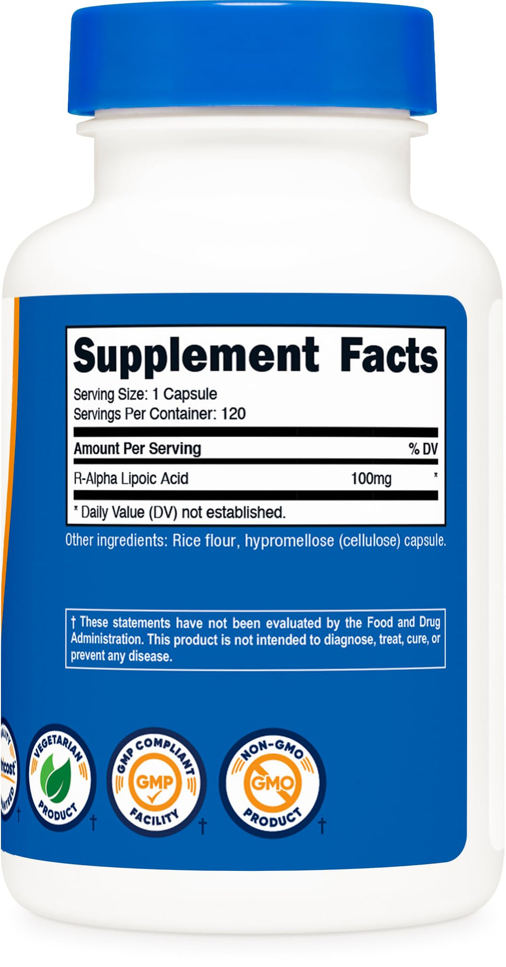 Nutricost third-party tested seal indicates independent verification of content.
