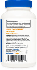 Bottle shown with NSF GMP FDA marks signaling quality manufacturing