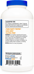Nutricost Taurine label detail showing 1000mg per capsule