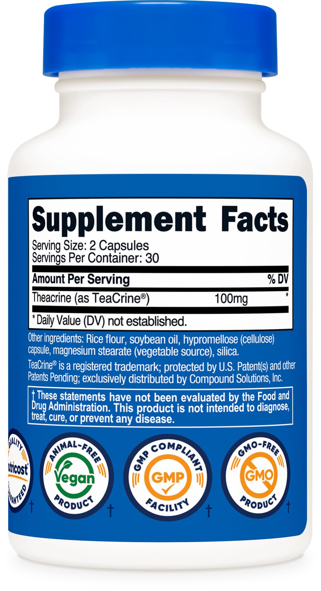 Daily-use scene with Nutricost Theacrine Teacrine for convenient routine.