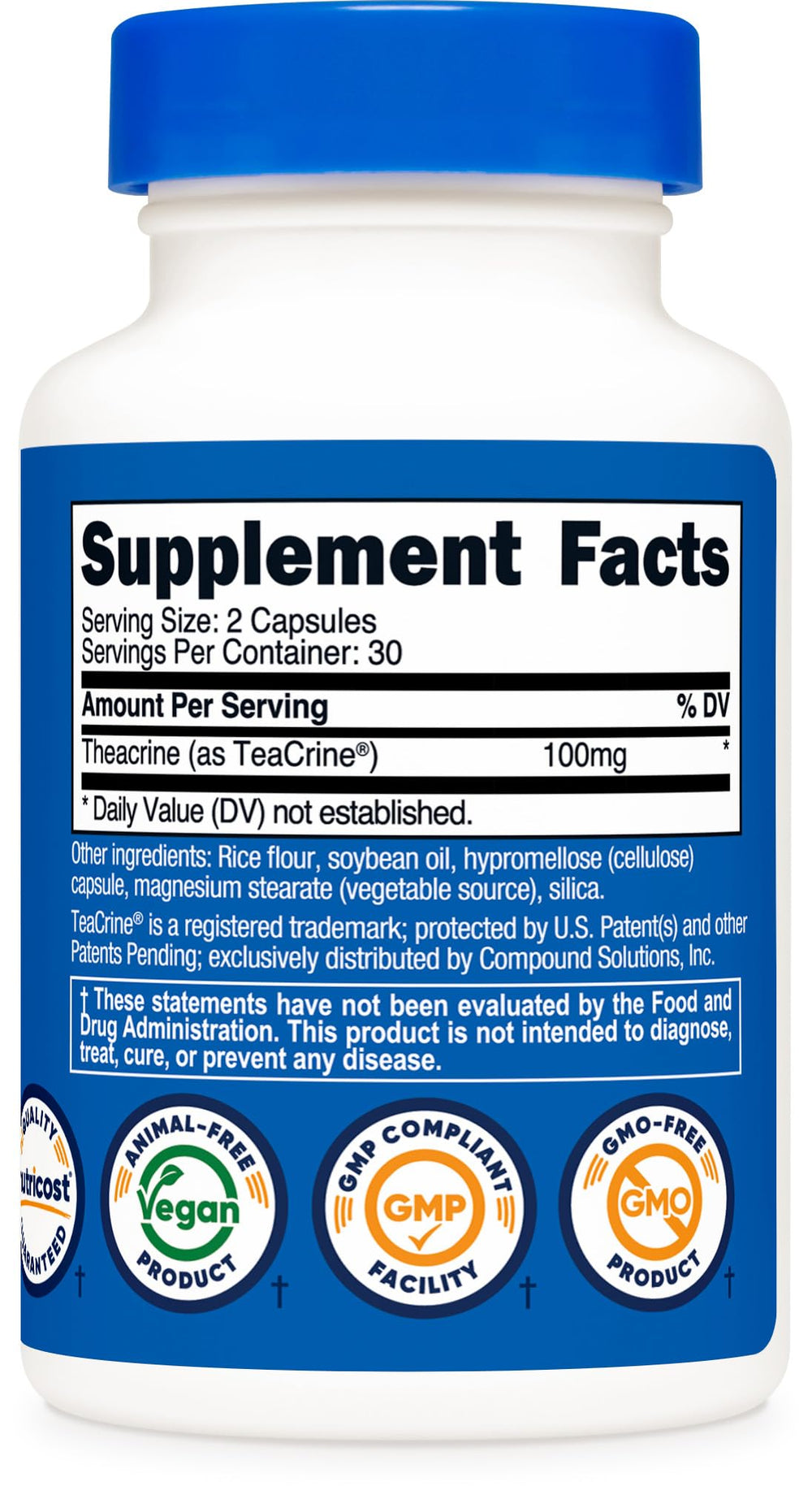Daily-use scene with Nutricost Theacrine Teacrine for convenient routine.