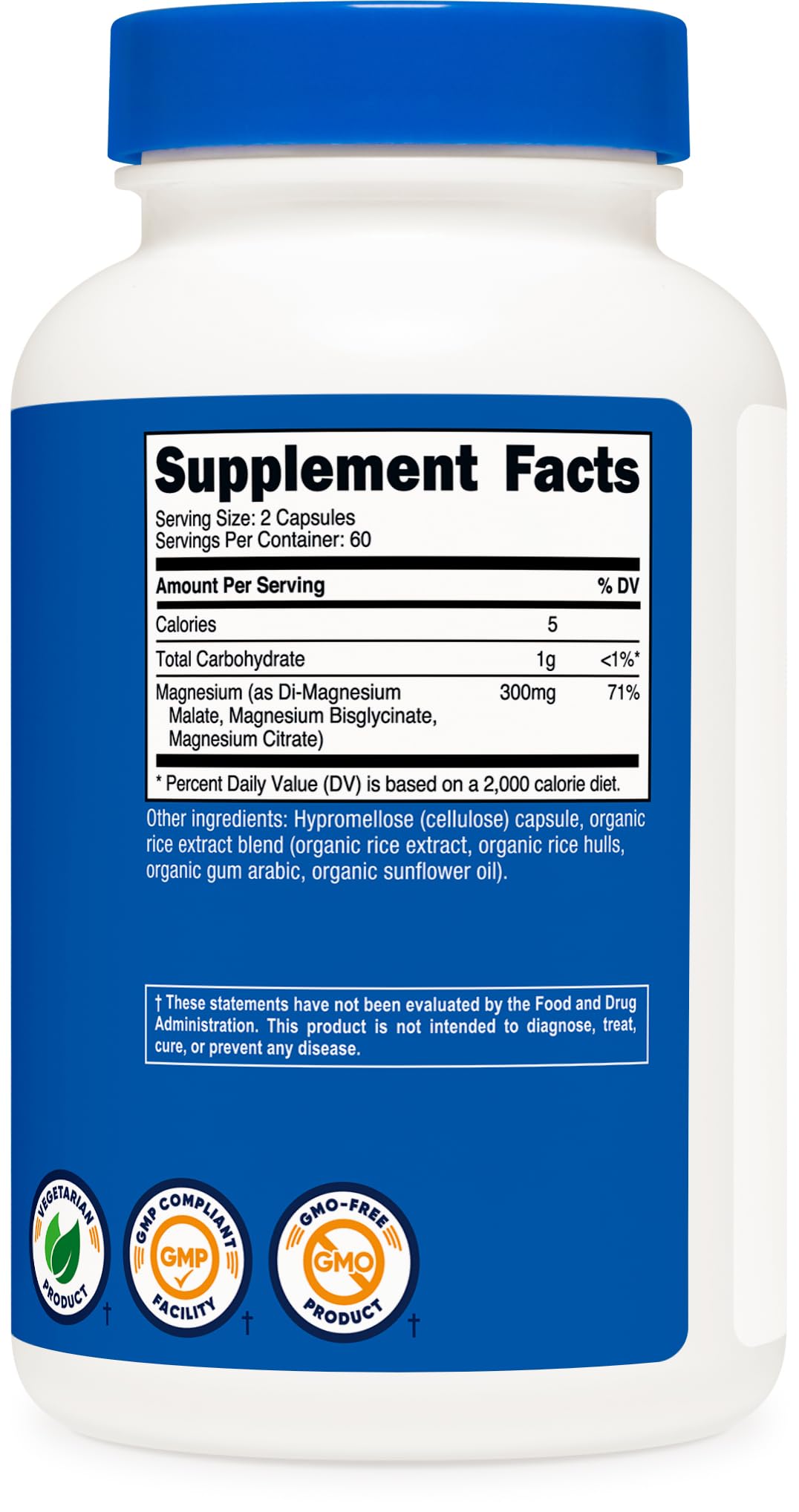 Nutricost packaging indicates USA-made quality with globally sourced ingredients.
