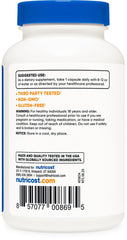 Nutricost Vitamin K2 MK-4 serving count display illustrating 240 servings per bottle