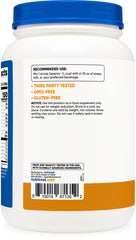 Nutricost Whey Protein Isolate shake ready for post-workout recovery.