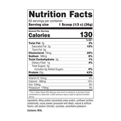 Nutricost chocolate whey protein shake powder dissolves smoothly in water