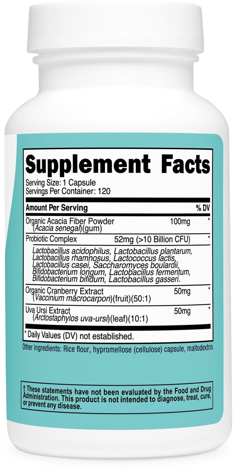 Nutricost Women Probiotic packaging on display for daily use.