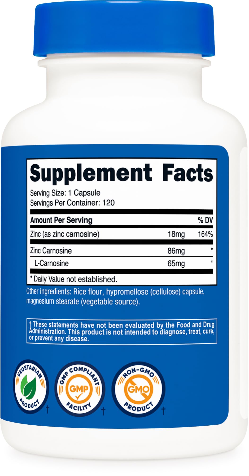 Nutricost factory sign indicating FDA-registered GMP facility quality