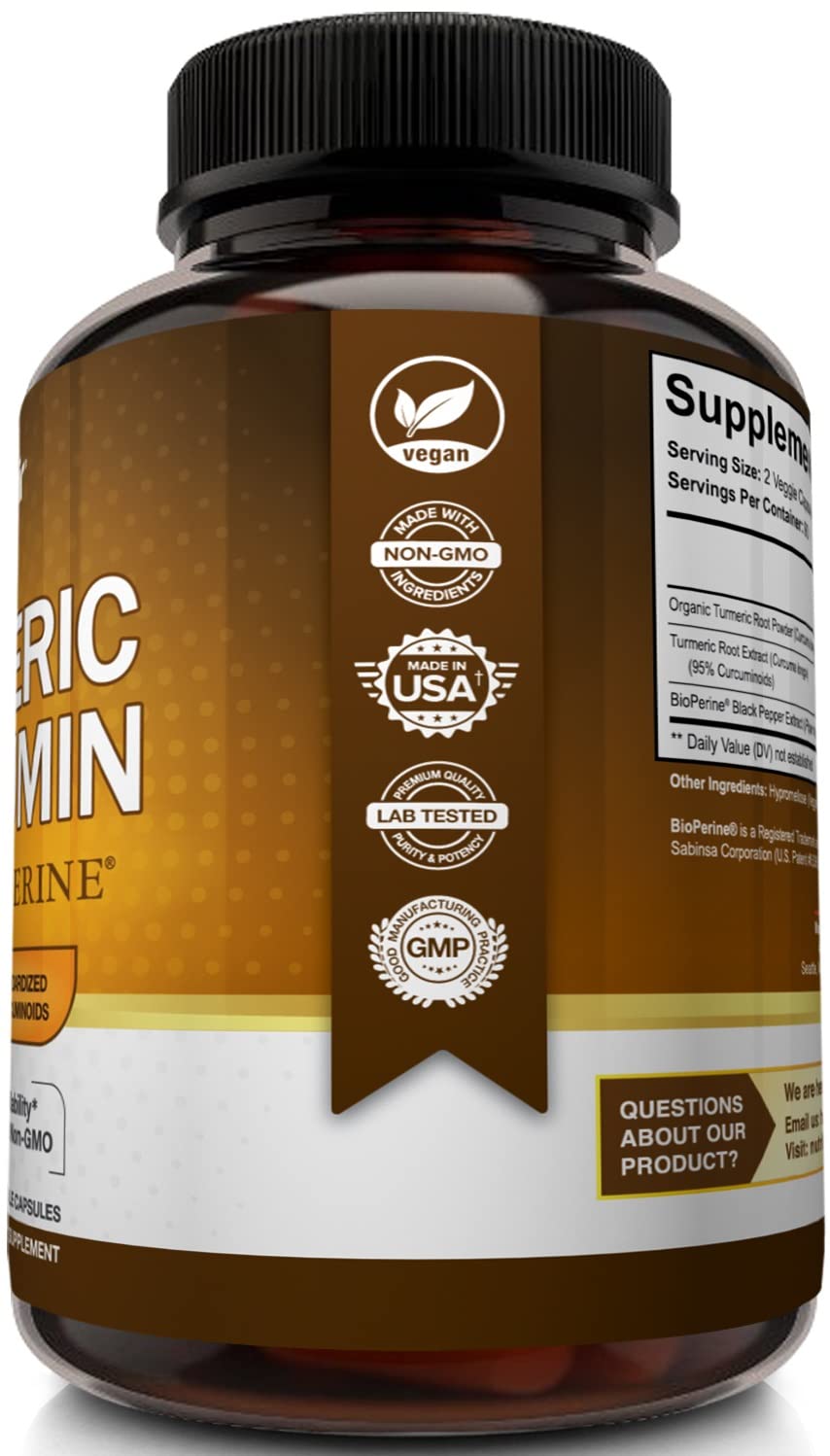 NutriFlair Turmeric Curcumin capsules in daily routine setup for easy intake.