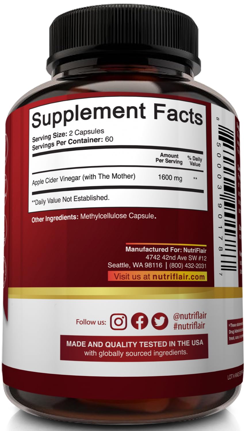NutriFlair Satisfaction Pledge label communicates risk-free purchase.
