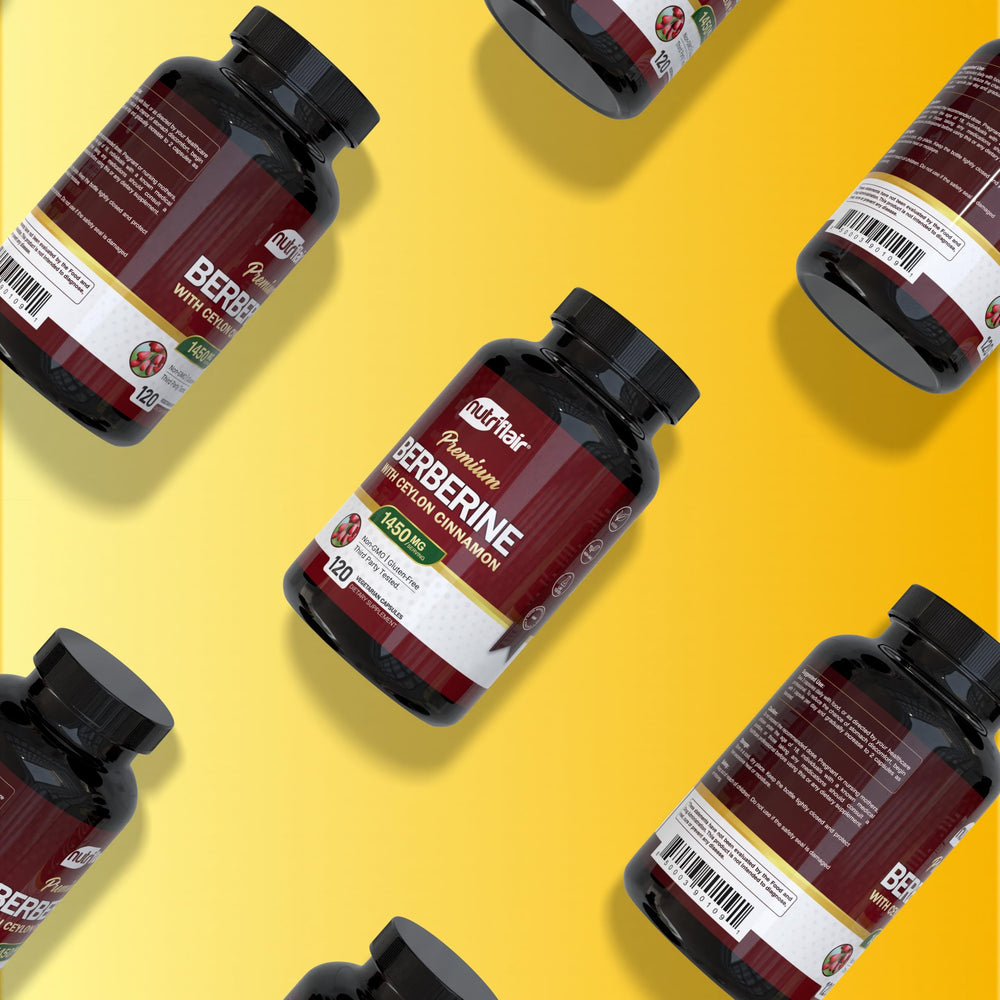 NutriFlair US-made GMP facility label underscores quality.