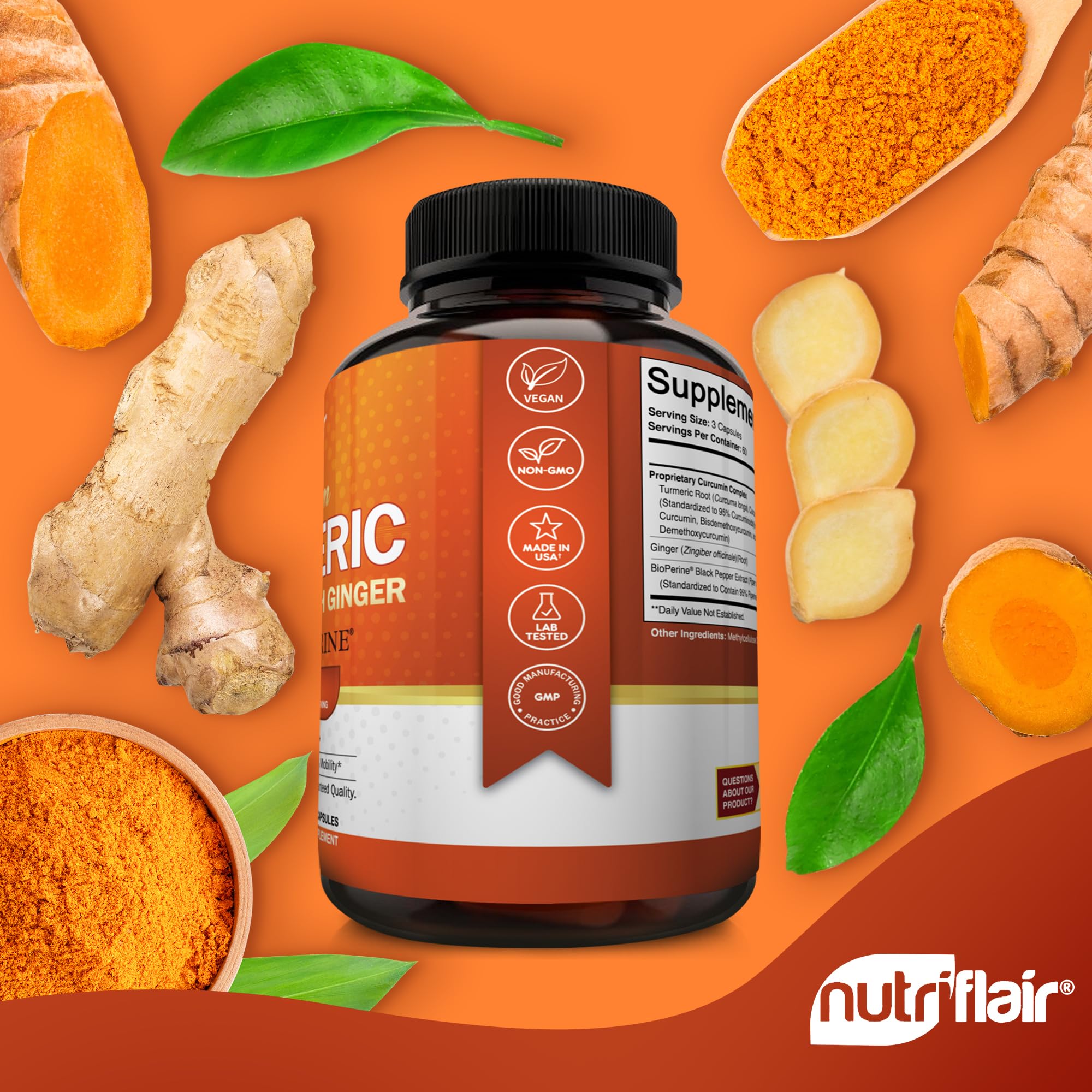 NutriFlair vegan non-GMO capsules offer a clean option