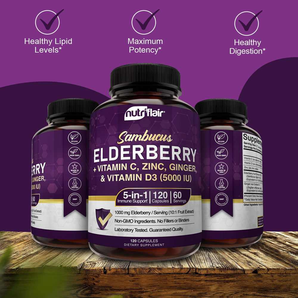 NutriFlair Zinc-oxide capsules designed for immune function support.