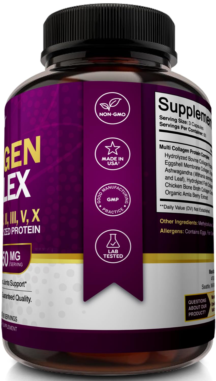 NutriFlair collagen capsules blended into smoothie for a seamless wellness boost.