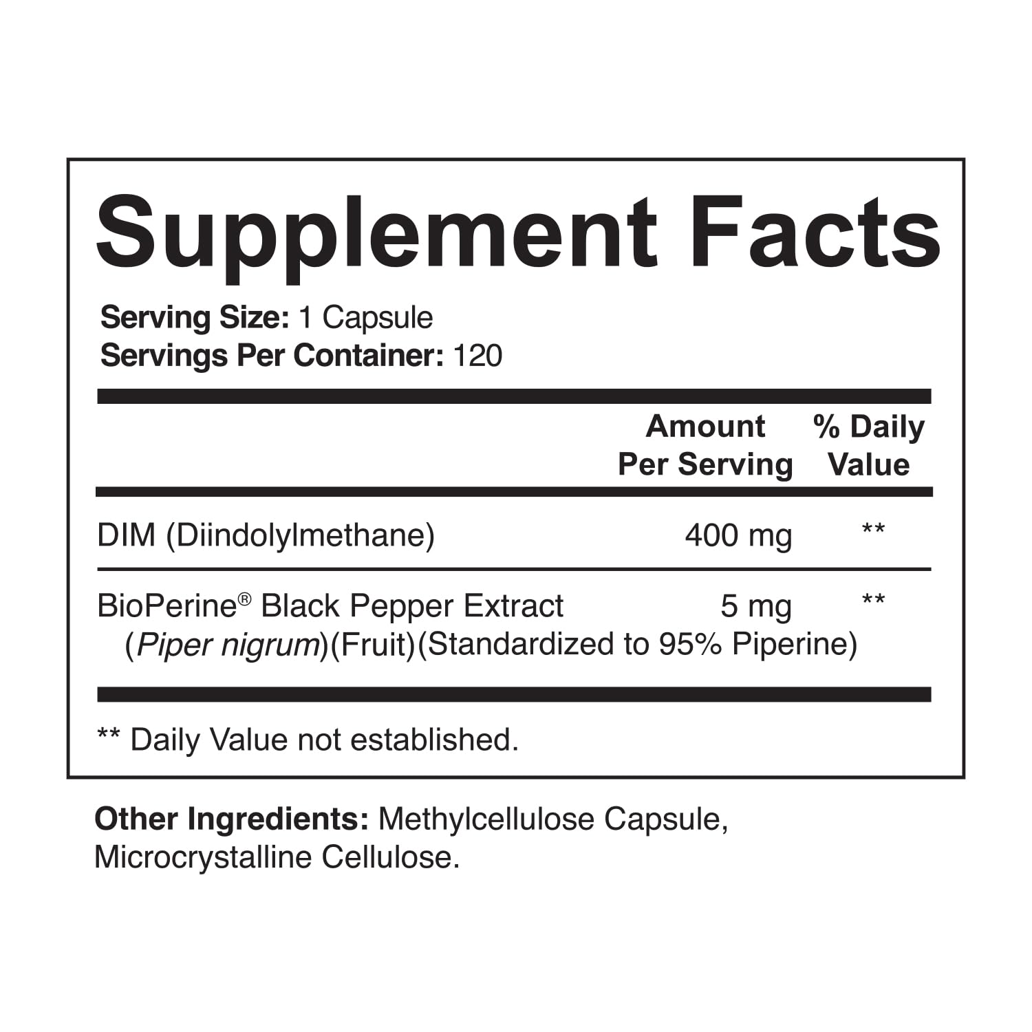 NutriFlair DIM capsules closeup for convenient vegan daily use