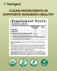 Nutrigent Liquid-filled capsule pack indicating freshness and stability