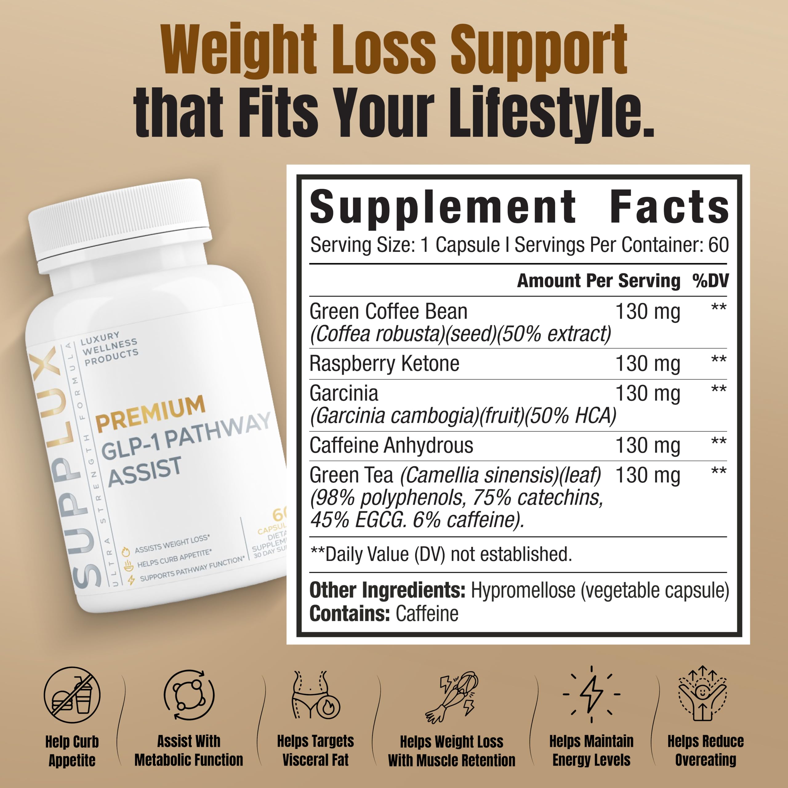 Nutrimend IQ fat burner capsules in hand for easy daily use