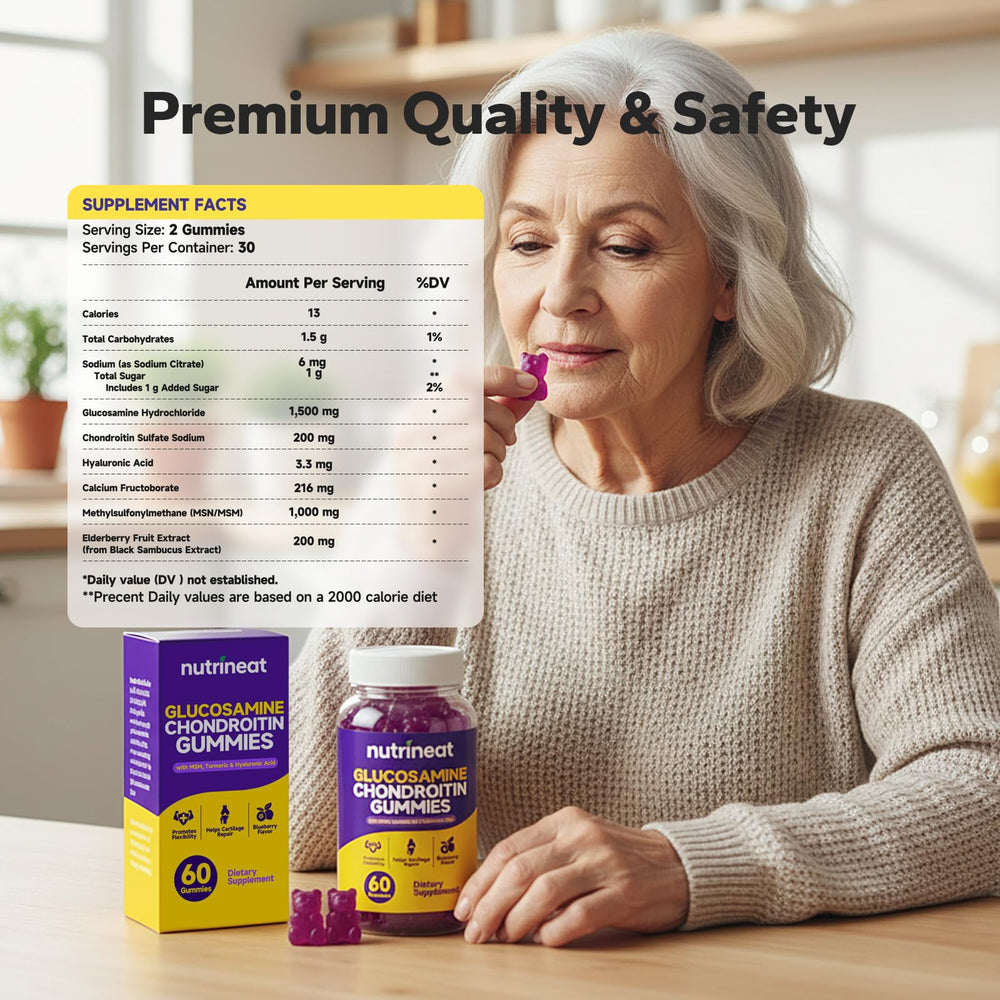 NutriNeat packaging highlights non GMO and allergen friendly features.