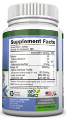 NutriONN Borage Oil softgels close-up showing capsules