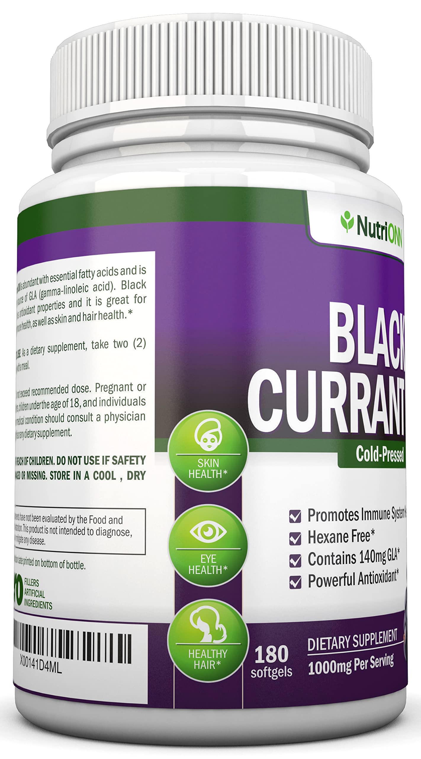NutriONN capsules inside softgel depiction highlighting hormonal balance potential