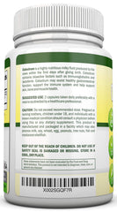 NutriONN Colostrum bottle label noting first milking origin and processing