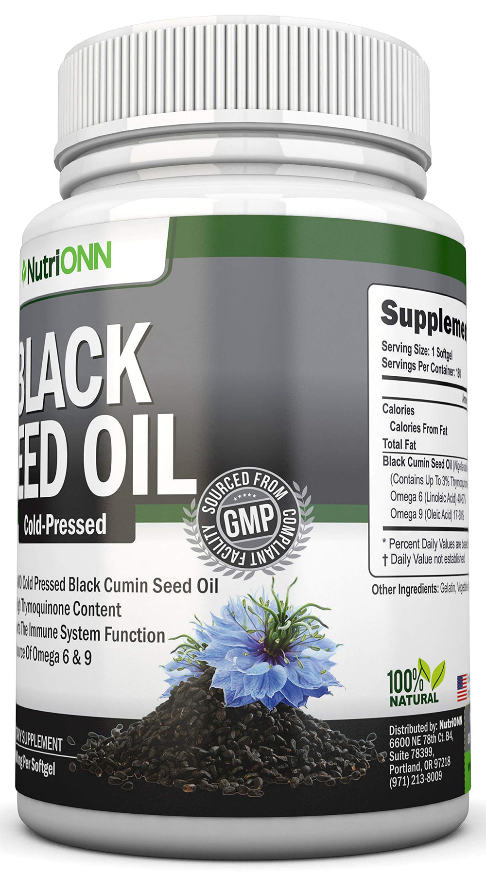 NutriONN Immune-supporting oil with antioxidants for daily resilience.