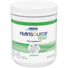 Nutrisource Fiber Powder pour into smoothie