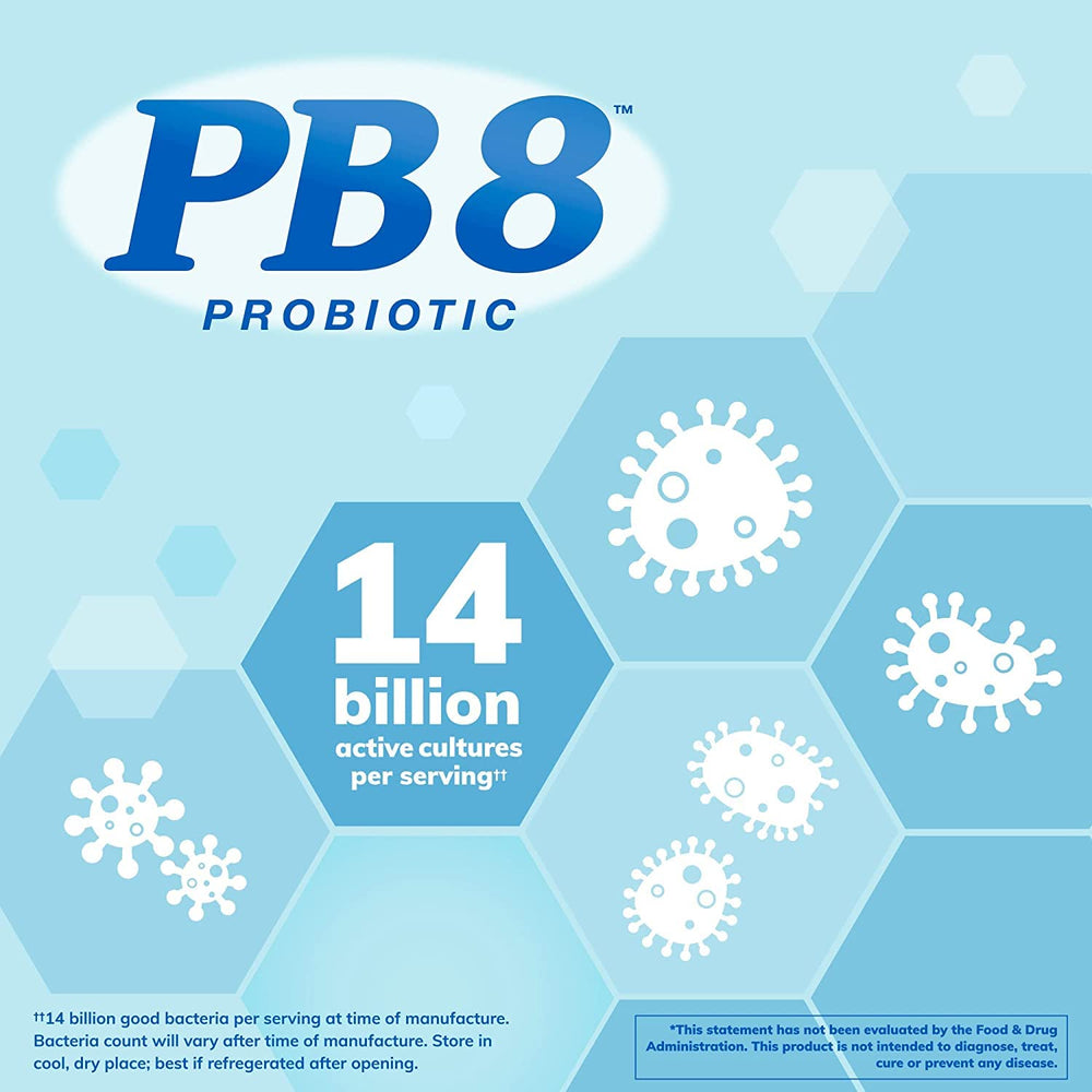 Gluten-free Nutrition Now PB 8 ProBiotic capsules shown for dietary flexibility