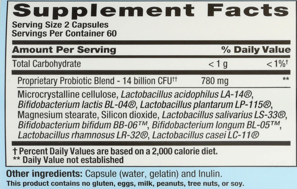 Nutrition Now PB8 Acidophilus on a kitchen counter ready for daily use with water.