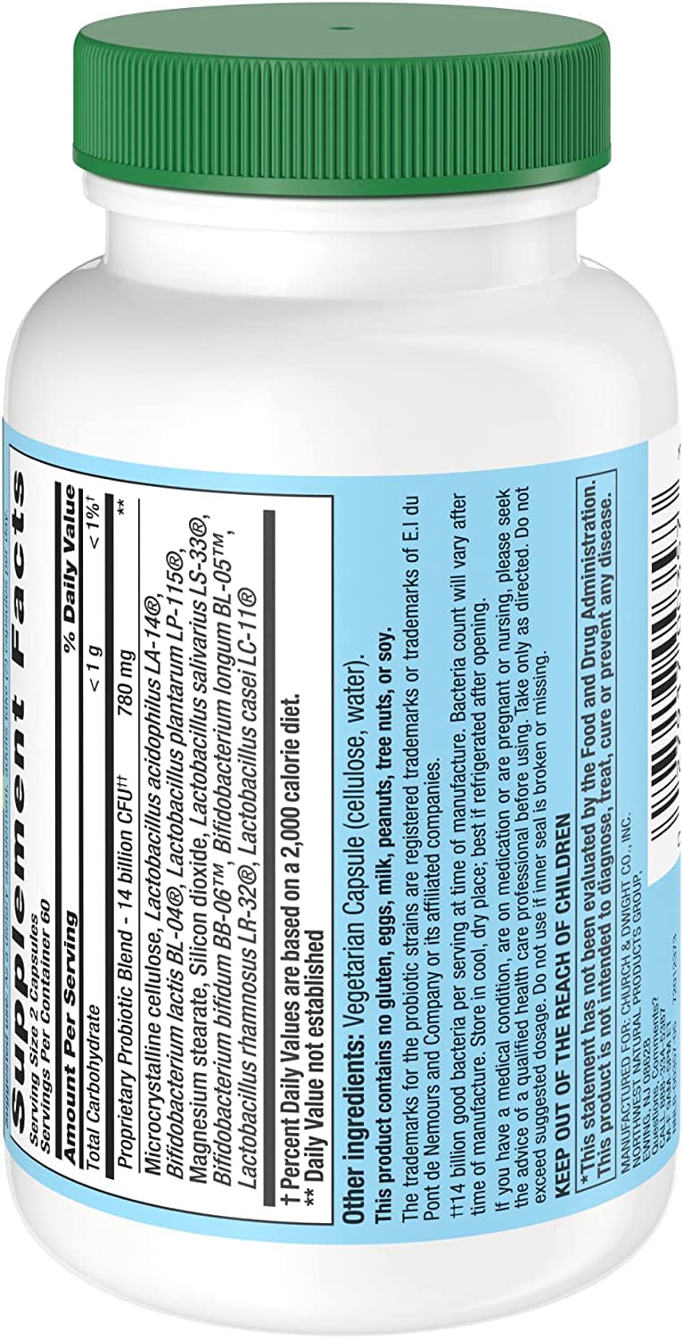 PB8 probiotic visual showing eight strains for broad digestive support