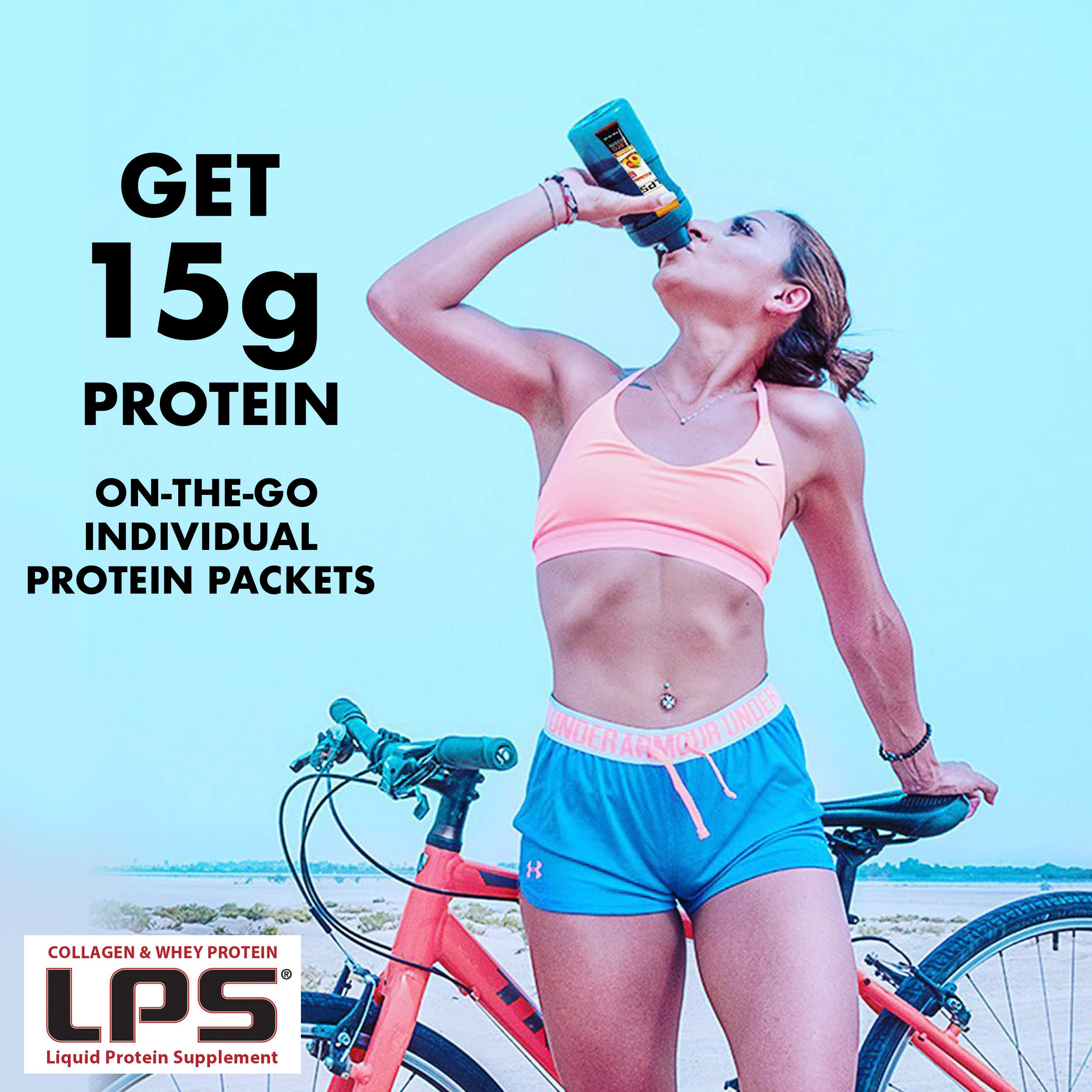 Nutritional Designs LPS ingredients panel emphasizes hydrolyzed collagen and whey peptides