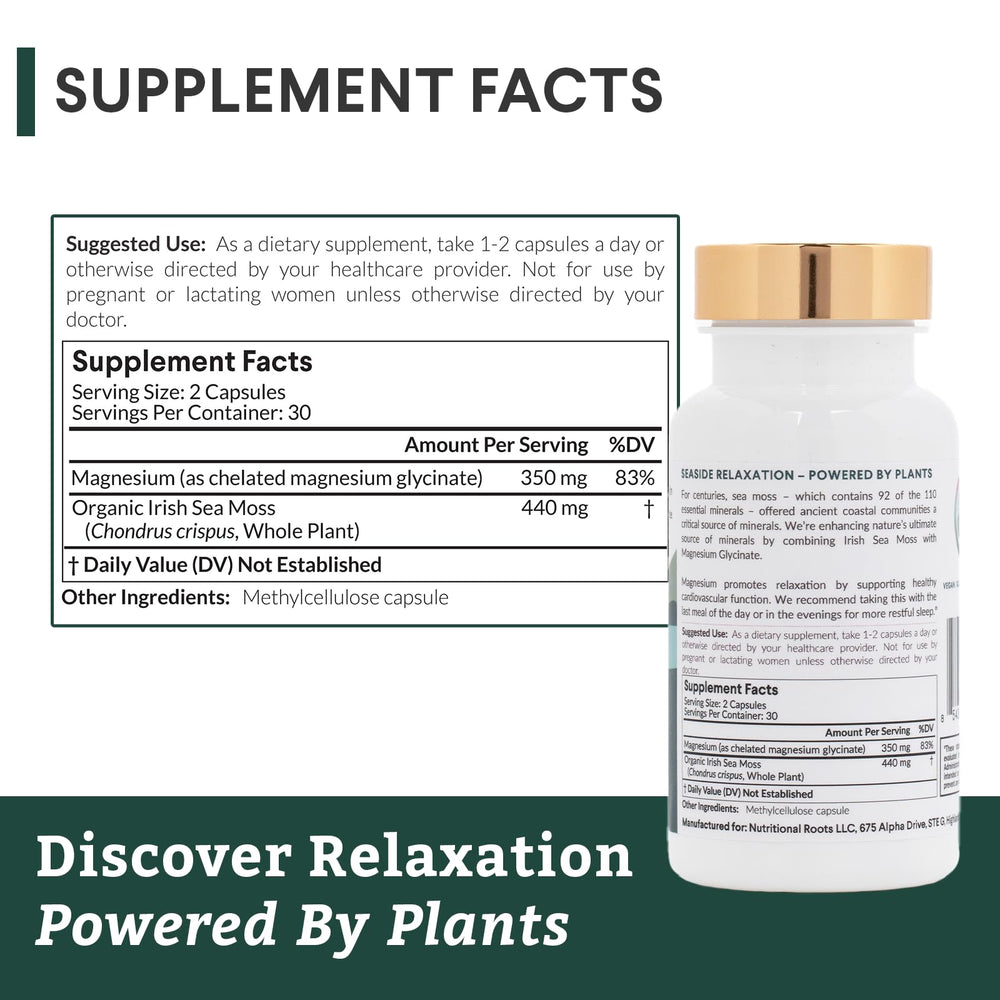Nutritional Roots bottle pour demonstrates quick serving for daily use