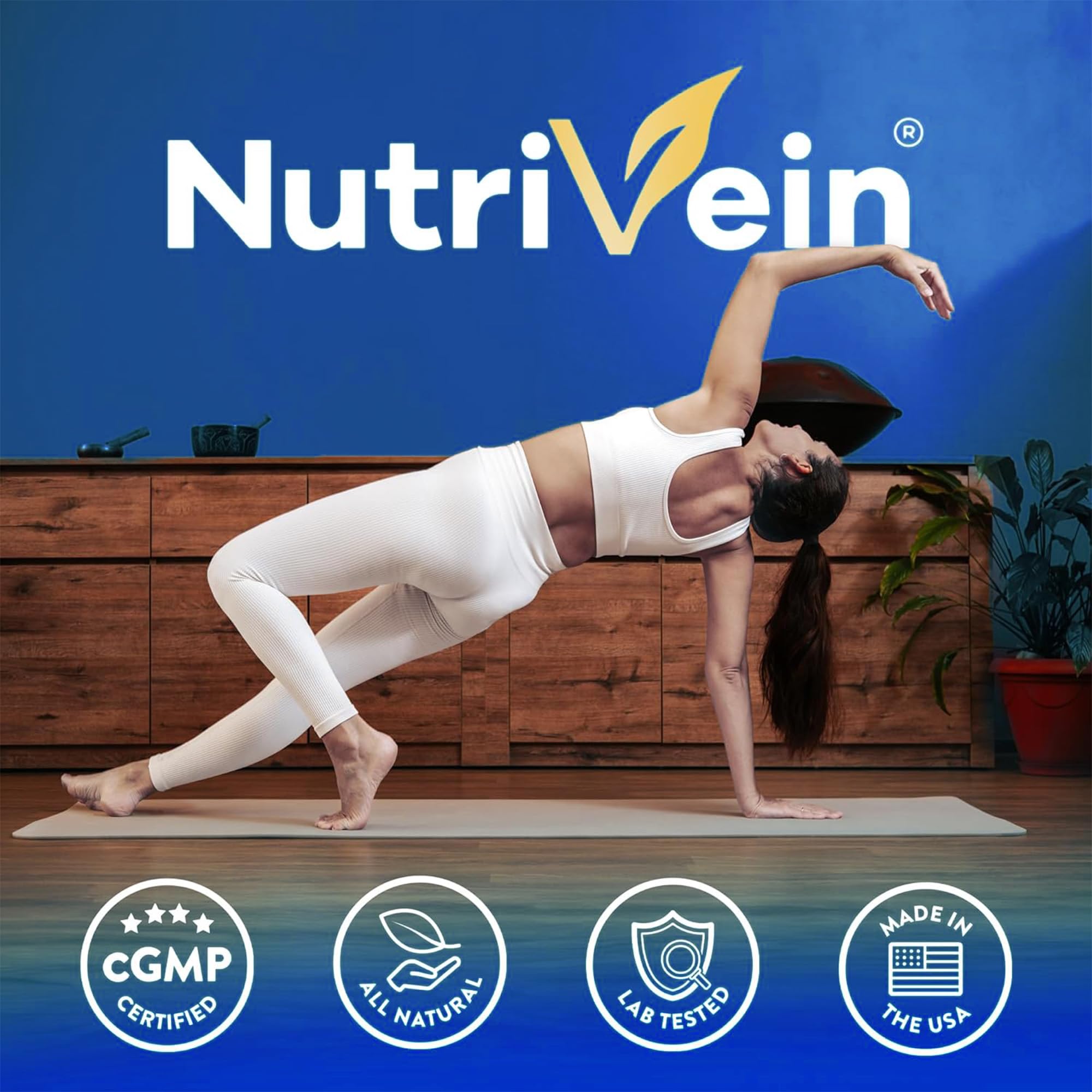 Nutrivein NAD+ Resveratrol manufactured in a clean facility