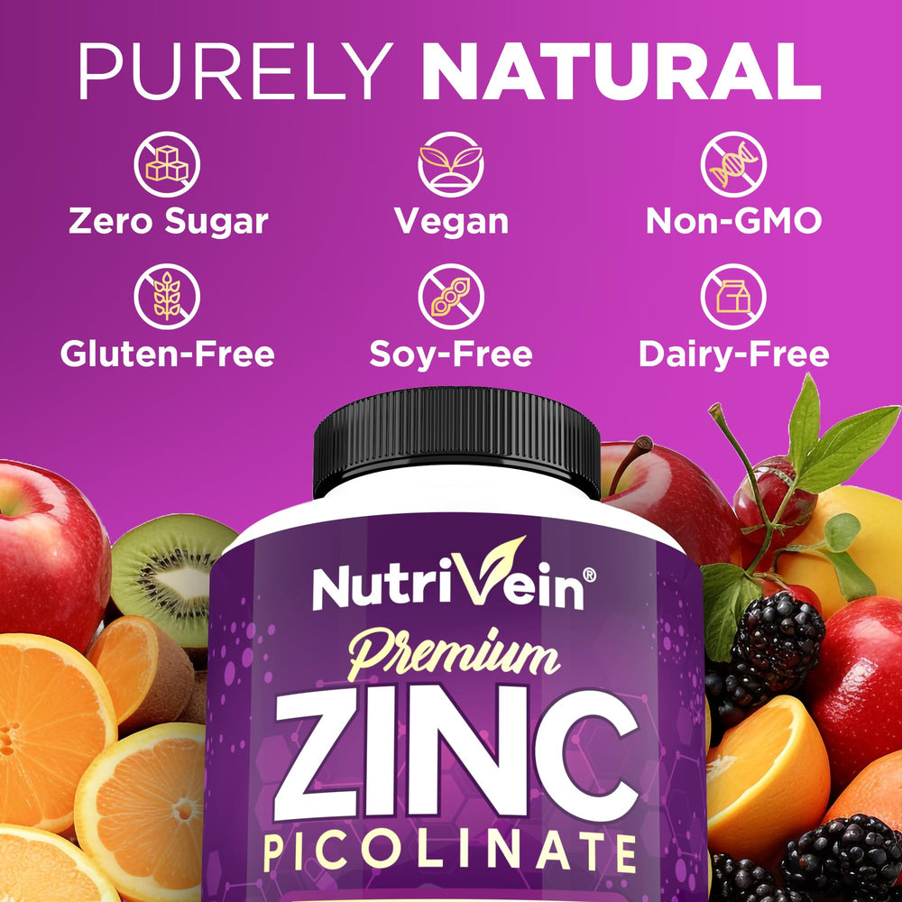 Nutrivein zinc picolinate daily-use scene with morning routine