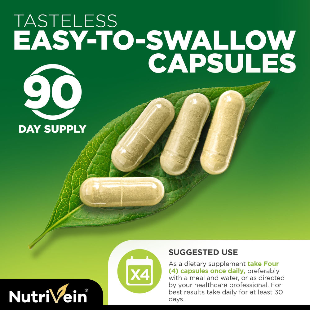 Nutrivein probiotic and enzyme boost graphic suggesting gut wellness support.