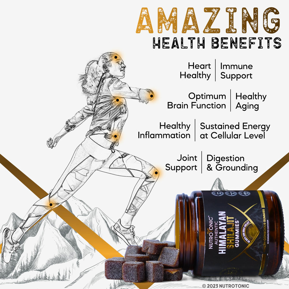 NutroTonic vanilla-pomegranate gummies emphasize natural taste and convenience.