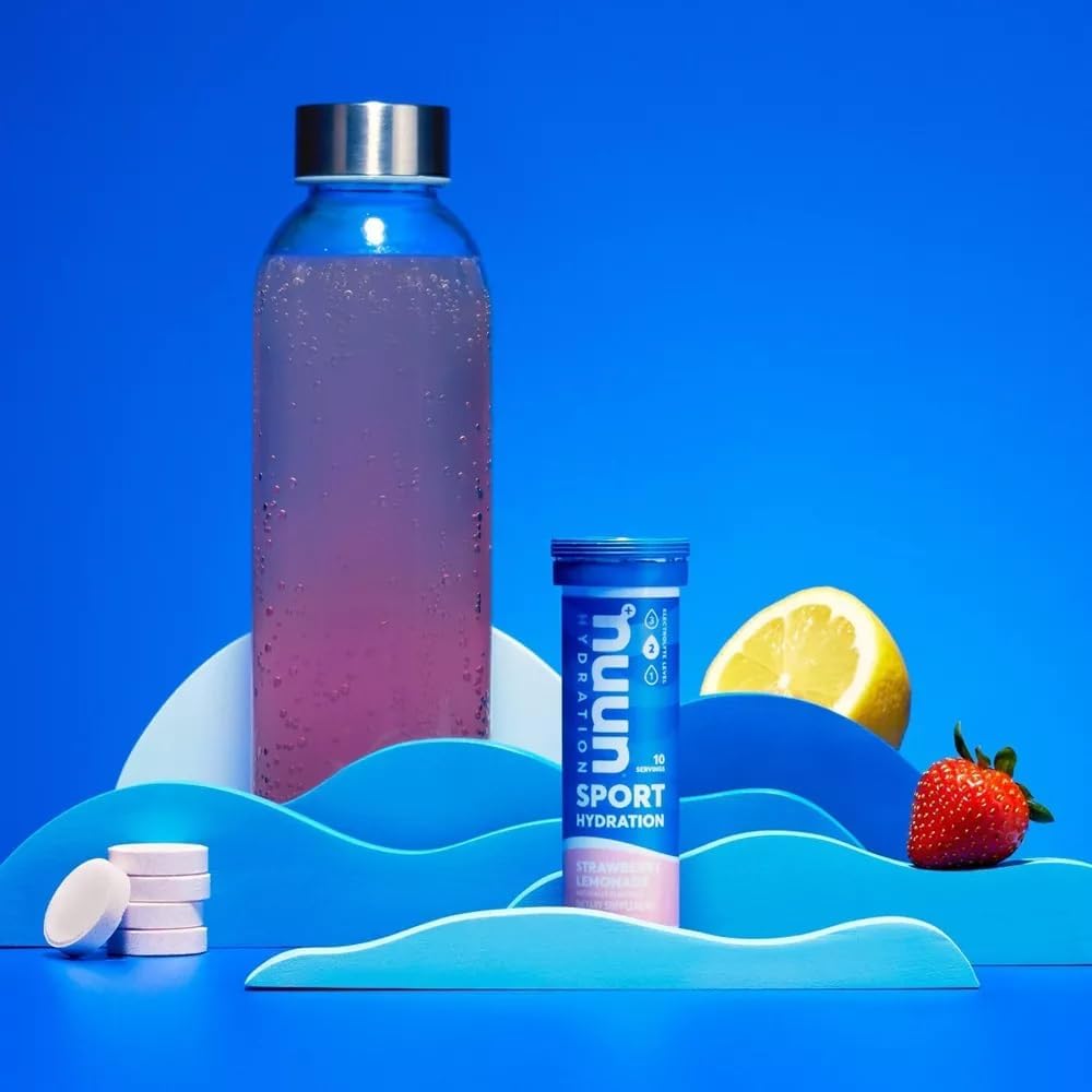 Nuun Hydration Active taste-focused close-up reveals berry aroma and fizz