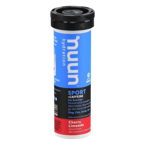 Nuun Sport tablets dissolving in water for refreshed hydration